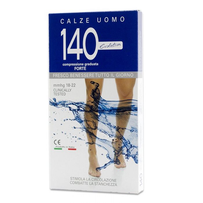 Muške antibakterijske kompresijske čarape - 140 DEN